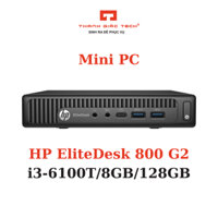 Máy Tính Mini PC HP EliteDesk 800 G2 Dùng Văn Phòng & Học Online - Bảo Hành 12 Tháng