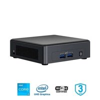 Máy tính Mini PC Intel NUC 11 Pro KIT BNUC11TNKI30Z00 Chưa bao gồm RAM, SSD - Hàng chính hãng - Barebone Không RAM, Không SSD