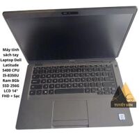 Máy tính sách tay Laptop Dell Latitude 5400 CPU I5-8350U Ram 8Gb SSD 256G LCD 14" FHD + Sạc
