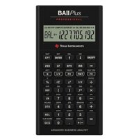 Máy tính Tài chính, CFA, FRM - Texas Instruments BA II Plus Professional
