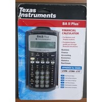 MÁY TÍNH TÀI CHÍNH/ TÀI CHÁNH TEXAS INSTRUMENTS BA II PLUS THI CFA, CMA, FRM (MẪU MỚI NHẤT - MỚI 100% - CÒN HÀNG)