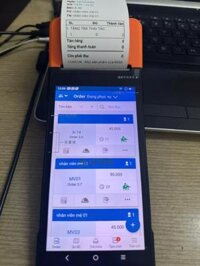 Máy tính tiền cầm tay SUNMI V2 PRO RAM 2G MỚI 99% FULL HỘP in phần mềm cukcuk