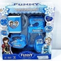Máy tính tiền siêu thị hello kitty & máy tính tiền elsa anna