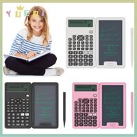 Máy tính toán YUEQI, Máy tính khoa học 10 chữ số LCD Notepad, Máy tính kế toán bảng viết có thể gập lại đa chức năng chất lượng cao