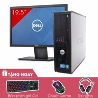 Máy tính văn phòng Dell Optiplex 780 SFF + Màn hình Dell 19.5Inch (Core 2 Quad Q6600, Ram 8GB, HDD 1TB) + Quà Tặng