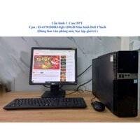 Máy tính văn phòng, Máy tính cũ, máy tính đồng bộ Dell,Hp,FPT,Lenovo,máy tính AIO