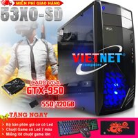 Máy tính VNGame 53X0-SD i5 3470 card gtx 950 Ram 8gb SSD128gb Hdd 250gb (chơi Liên Minh pubg fifa cf gta5  máy tính chơi game fifa 4  máy tính chơi pupg  máy tính chơi game max seting  máy chơi game liên minh  game lol)