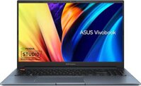 Máy tính xách tay ASUS VivoBook Pro 15 với CPU Intel Core i7-12650H, GPU NVIDIA GeForce RTX 3050, RAM 16 GB, SSD 512 GB, màn hình FHD 15,6 inch, hệ điều hành Windows 11 Home, màu xanh yên tĩnh, mã sản phẩm K6502ZC-DB74.