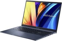 Máy tính xách tay ASUS VivoBook 15 với màn hình 15,6, CPU AMD Ryzen 5 4600H, GPU AMD Radeon, RAM 8GB, SSD 256GB, dùng hệ điều hành Windows 11 Home, có màu xanh yên tĩnh, mã sản phẩm M1502IA-AS51