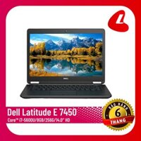 Máy tính xách tay Dell Latitude E7450 I7-5600U/8G/256G SSD/14", laptop 95%