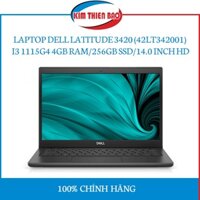 Máy Tính Xách Tay Dell Latitude 3420/ i3-1115G4 (42LT342001) (Chính hãng)