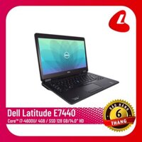 Máy tính xách tay Dell Latitude E7440 I7-4600U/4G/128G SSD/14" HD [LỖI ĐỔI MỚI TRONG 15 NGÀY], laptop 95%