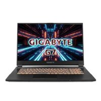 Máy tính xách tay GIGABYTE G7 (i7-11800H, 16GB (2x8GB) DDR4-3200, 512GB SSD, 17.3" FHD IPS 144Hz, VIDIA GeForce RTX 3050Ti 4GB GDDR6, Win 10 Home, Black, 2Yrs, G7 MD-71S1223SH)