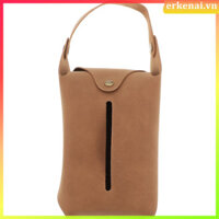 Máy tính xách tay Hộp đựng bút Túi vải lanh Khăn giấy hiện đại Hộp đựng khăn giấy treo Hộp đựng túi thời trang erkenai