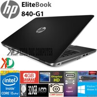 Máy tính xách tay HP EliteBook 840-G1 Core i5-4300/4GB Ram/320gb HDD/ 14"