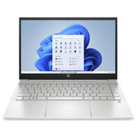 Máy Tính Xách Tay HP Pavilion 14-dv2075TU Core i5-1235U/8GB DDR4/512GB SSD/14" FHD/Intel Iris Xe Graphics/Win 11 Home 64/Natural Silver (7C0W2PA)