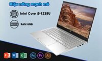 Máy tính xách tay HP Pavilion 14-dv2034TU i5 1235U/8GB/512GB/14″”FHD/Win 11_Bạc_6K770PA