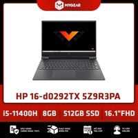 Máy tính xách tay HP VICTUS 16-d0292TX 5Z9R3PA Đen ( Core i5-11400H / 8GB / 512GB SSD / 16.1" FHD / Win 11 )