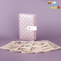 Máy tính xách tay trang sức JIGK, Máy sắp xếp trang sức trưng bày bằng da PU, Di động tiện lợi có thể gập lại Túi du lịch Vòng cổ