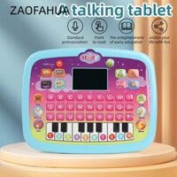 Máy tính xách tay ZAOFAHUA Máy học tiếng Anh, Trò chơi hoạt động Đồ chơi giáo dục 1-4 tuổi, Màn hình LED Mini Đồ chơi máy tính bảng trẻ em cho bé trai mẫu giáo bé gái