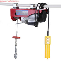 Máy tời điện 600kg Máy tời điện dây cáp 20 mét 1500w nâng hạ hàng hóa siêu bền SHOP ĐIỆN MÁY MT