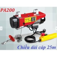 Máy tời điện - máy tời điện giá rẻ PA-200 -máy tời điện giá rẻ PA-200