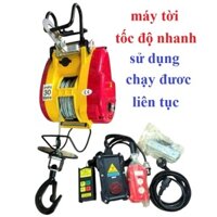 máy tời điện - máy tời điện trái tim tốc độ cao LS160KG