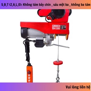 Máy tời điện một pha PA1200