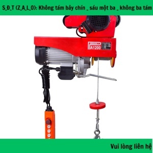 Máy tời điện một pha PA1200