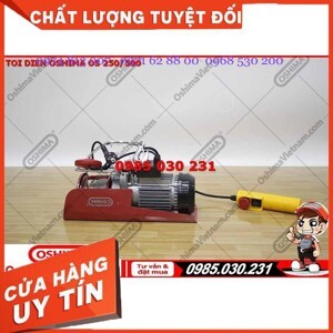 Máy tời điện Oshima OS-250/500