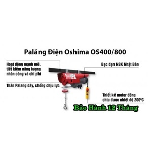 Máy tời điện Oshima OS-400/800
