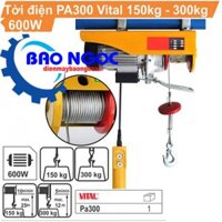 Máy tời điện Vital PA 300