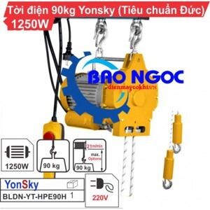Máy tời điện Yonsky BLDN-YT-HPE90H