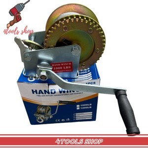 Máy tời quay tay KENBO 1000lbs 454kg 8m