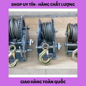 Máy tời quay tay KENBO 1600lbs 726kg-8m