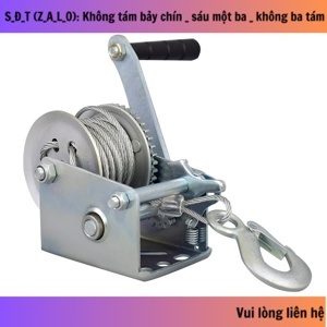 Máy tời quay tay KENBO 1600lbs 726kg-8m