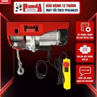 Máy tời treo PANDA TPA400/25, Tải tối đa 400Kg, Dây dài 25m, Chuyên dùng kéo hàng hóa  CHÍNH HÃNG . SHOP MÁY GP