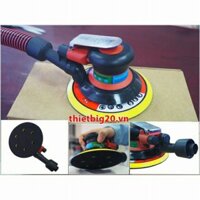 Máy Trà Nhám Rung Tròn Bằng Hơi Khí Nén Lionking