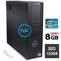 Máy trạm DELL Precision T1700 SFF intel core i7 4770 ram 8GB ổ cứng SSD 120GB.Quà Tặng. Hàng Nhập Khẩu