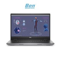 Máy trạm di động laptop Dell Precision 7780 CTO | Đen | Intel Core i9-13950HX vPro | RAM 64GB DDR5 | 1TB SSD | NVIDIA RTX 5000 Ada 16GB | 17.3 inch F