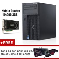 Máy Trạm Đồ Họa 3D  Dell Precision T1700 MT ​​​​​​​(Xeon E3-1240 V3 Ram ECC 32GB SSD 240GB HDD 3TB VGA Quadro K4000 3GB) [bonus]