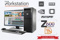 Máy trạm HP Z600 Workstation 2 Xeon X5620/ 16g- Ssd 120g- 500g- Quadro 2000