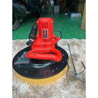 Máy trát vữa tường xây dựng 2 tay cầm có đèn , dây dẫn điện 8 mét tặng 4 mặt xoa , SUPER JAPAN