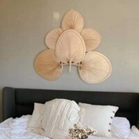 Mây tre- 6 quạt cọ/quạt lá cọ y hình -Tre HN