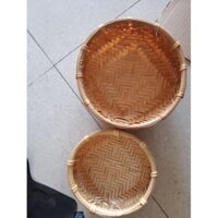 Mây tre- Combo 10 thúng tre size 20cm -Tre HN