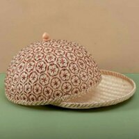Mây tre- Lồng bàn tre che chắn thức ăn -Tre HN