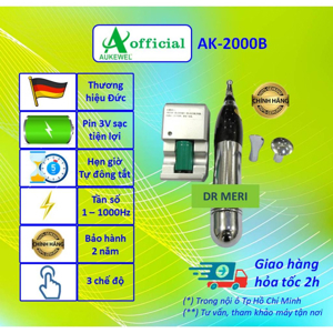 Máy trị liệu dò huyệt châm cứu Aukewel AK 2000B - DC.MTL.011