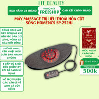 Máy trị liệu thoái hóa cột sống, kéo dãn cơ lưng Homedics SP-252HJ HTBeauty công nghệ Air Flex kèm nhiệt hồng ngoại
