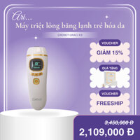 Máy triệt lông băng lạnh trẻ hóa da Crenot Graci X3, đổi trả 30 ngày