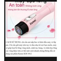 Máy triệt lông bikini và toàn thân Kemei QDS01 dòng cao cấp